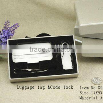 Travel kit luggage tag set