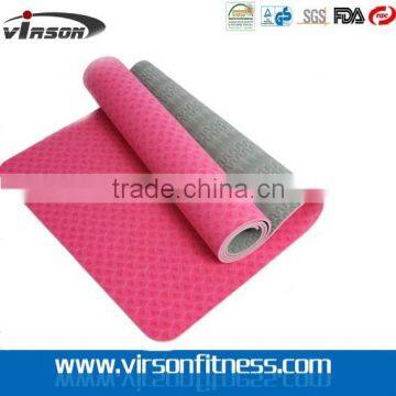 VTPE105 Ningbo Virson Advanced Grip Superior Cushioning Eco Non-slip TPE Yoga Mat photo-2