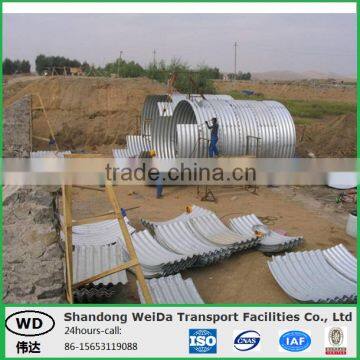 Large Diameter Corrugated Steel Culvert Pipe supplier