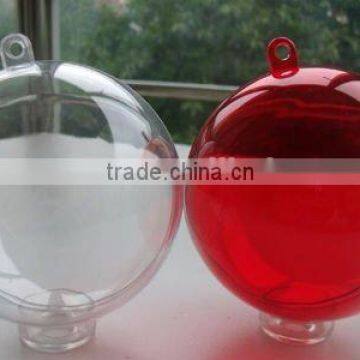 decoration clear acrylic balls