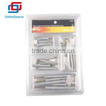 Cheap price plastic anchor with screw set