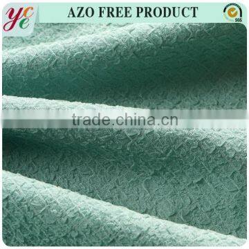 Wholesale green bounding polyester jacquard fabric for upholstery