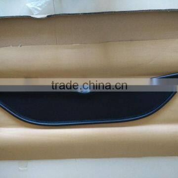 915-013 Wind deflector for automobile accesseries single piece steel tube with letherette wrapping