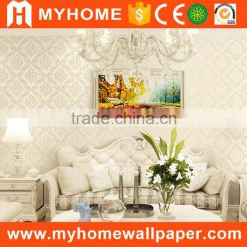 Interior decorative plastic home decor wallpaper