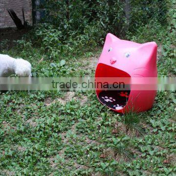 Durable Plastic Cute PET House/Small Dog Bed/Cat house