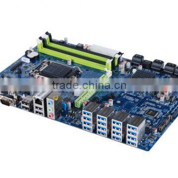 H87 DVR ATX Industrial Motherboard With 24 Usb photo-2