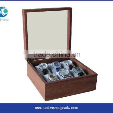 high quality wood watch box with customized logo