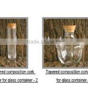 cork stopper for glass bottle, jars, pottary