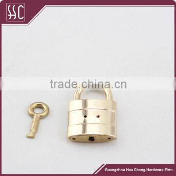 metal bag padlock,hardware small fitting lock,mini padlock with key