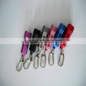 plastic mini keychain light for promotion