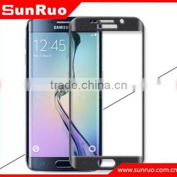 Sunruo factory for Samsung S6 edge tempered glass,3D full cover tempered glass for S6 edge screen protector