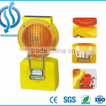 solar power led warning light / solar led warning light/solar traffic warning light within bracket