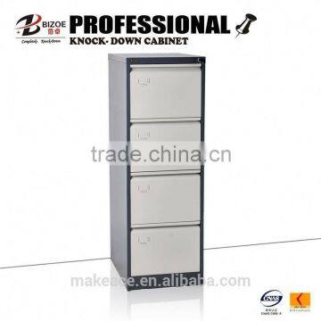 High quality 4 drawer locking metal filing cabinet