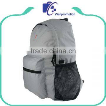 Promotional Customized Folding Backpack / Outdoor Backpack With Mesh Pocket photo-4