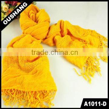 A1011-D Fashion Jacquard Scarf Big Size Pashmina Scarf Yarn