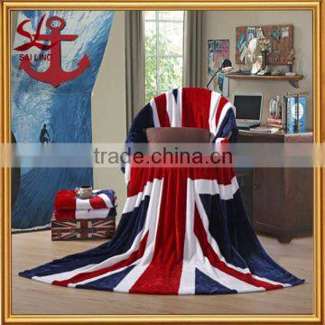 Super Soft Plush Warm Flannel Throw Blanket UK Flag Print Fleece Blanket