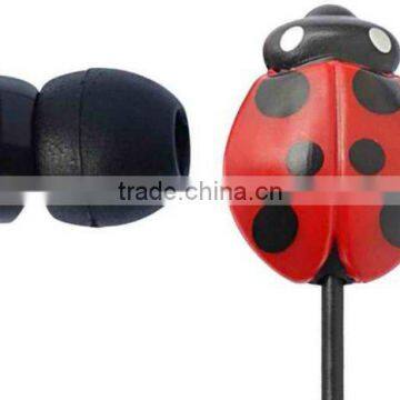 SIK-H04 cute earbud(ladybug H04)