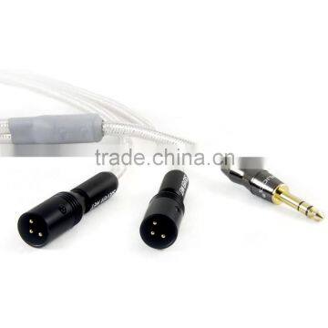 ZY HIFI Cable HIFI Cable 6.35 Stereo to Dual XLR Male Signal Line ( Premium Edition for C4 Special ) ZY-029 1M Cable