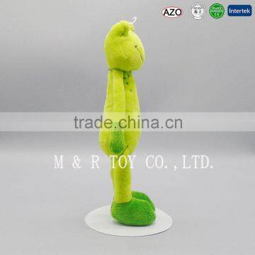 New Design Green Stuffed Plush Frog Toys for Birthday Gifts photo-2