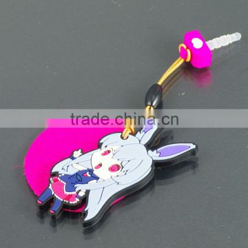 custom manufacturer/anime earphone jack accesory