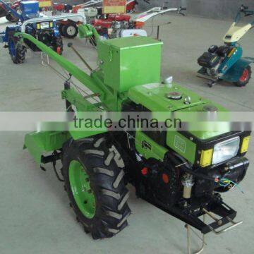 high quality two wheels driven 8HP 10HP 12HP 15HP mini Chinese walking tractor