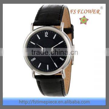 FS FLOWER - New Simple Quartz Watch Man Leather Watch Day Date Watch