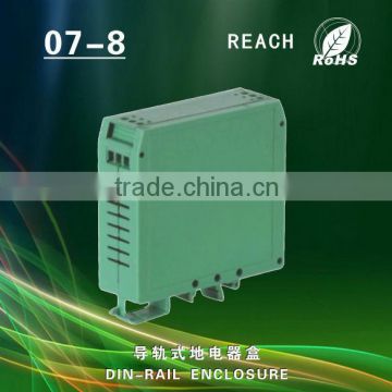 featured plastic din rail mounting PLC enclosure