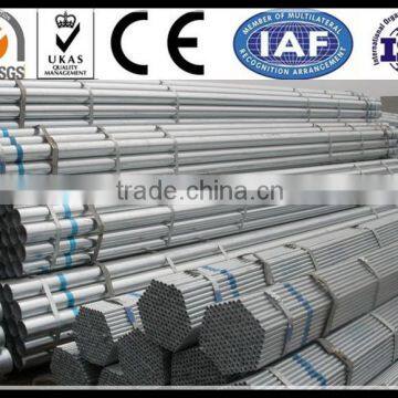 Thickness Galvanzied Round Welded Steel Pipes