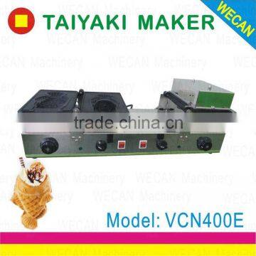 high quality Korean open mouth taiyaki maker/ korean ice cream filling taiyaki maker/big mouth taiyaki maker/