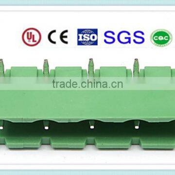 High Quality Right Angle Pin Open PCB Male Terminal Block Connector 7.62mm Pitch 300V, 15A XS2ESDV