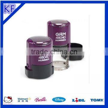 2015 popular self inking office rubber stamp