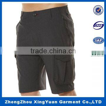 Cotton cargo pants half pants men shorts for summer , Custom blank pants with button