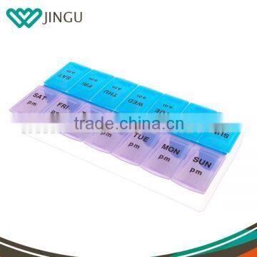 Plastic small pill box portable pill box