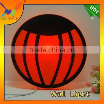 2014 Factory supply new fashion Wallpaper Light DIY 3D Pumpkin Shape Night Light