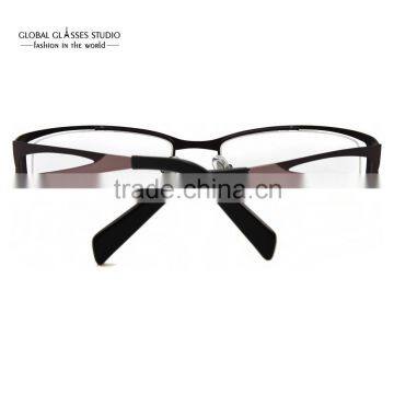 New Design Wholesale Modern Stainless Steel Name Brand Carmim Men/women Eyewear Glasses Optical Eyeglasses Frame AW102 photo-6