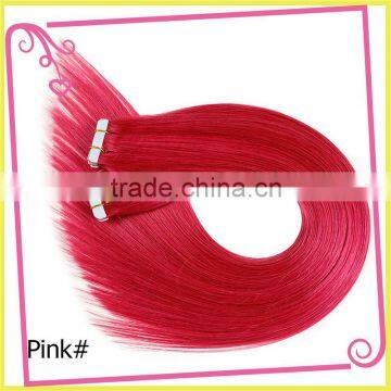 Long Lasting All Color Available Ombre Tape in Hair Extensions photo-5