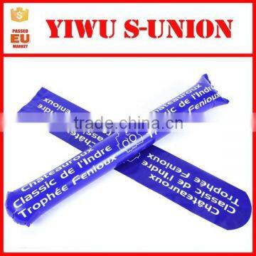 Promotional inflatable thunder stick,cheering stick