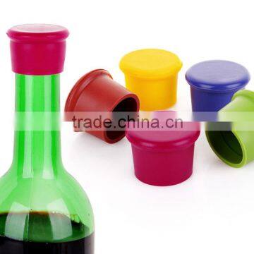 silicone candy color beer saver stopper wine bottle stopper sealer