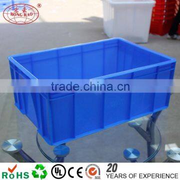 Red yellow blue all kinds of plastic turnover box