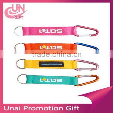 Colorful Custom Lanyard With Metal Stainless Steel Carbin Hook Accept Any Logo