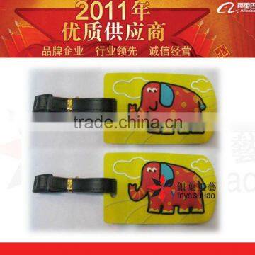 2011 Elephant design unique Luggage tag