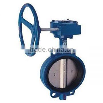 Wafer Type Cast Iron Soft Sealing Butterfly Valve