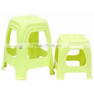 high quality good design plastic adult used low/tall stool mould