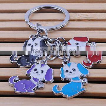 metal dog keychain,customized keychain dog metal