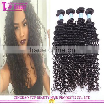 Wholesale Cheap Unprocessed Human Hair Weave Deep Curly 20 Inch Cambodian Hair