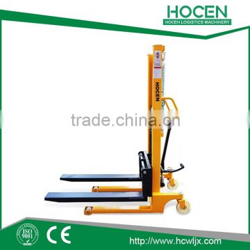 500kg, lifting height 3000mm hydraulic jack forklift truck