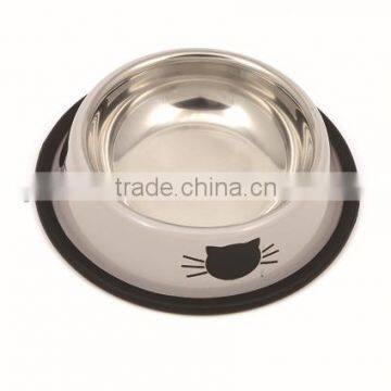 ZML5074-3 portable food for pet pet products stainless steel pet bowl