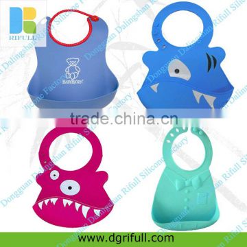 LFGB grade Silicone Bibs For Babies Made In China