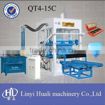 Cement Hydraform Brick Making Machinery QT4-15C Fully Automatic Hydraform Brick Making Machine for Lybia photo-5