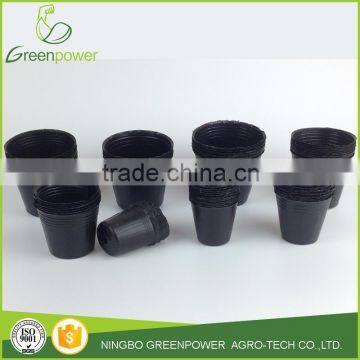 Plastic Black Plastic Nursery for planter and Flower Pots